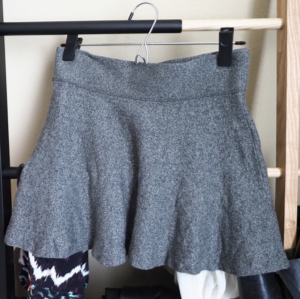 Aritzia Talula Knit Mini Skirt